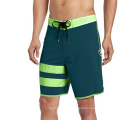 Homens Swim Boardshorts Floral Verde Surf Casual Praia Shorts